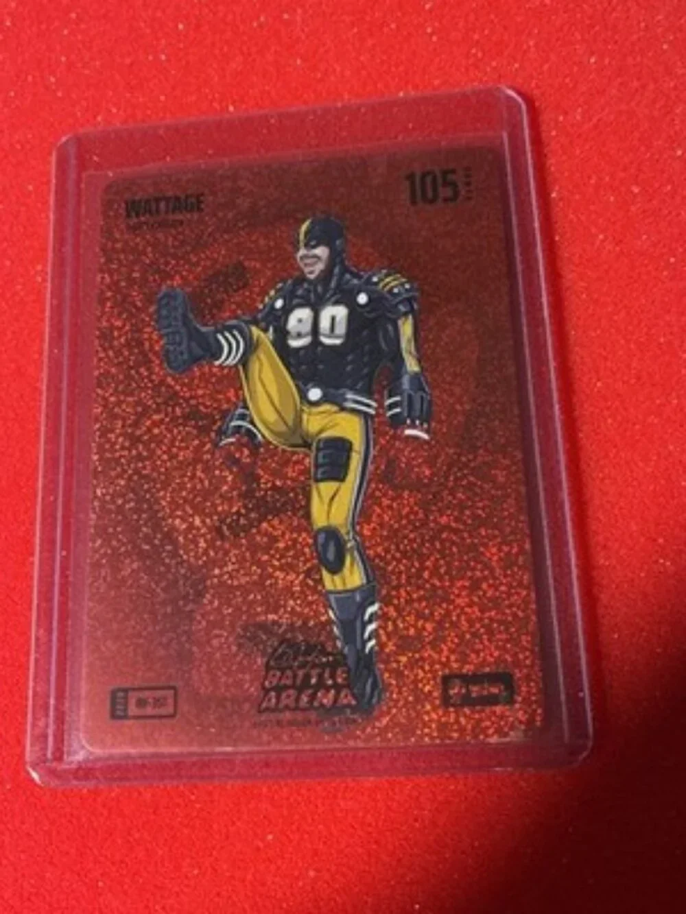 2026 Bo Jackson Battle Arena WATTAGE Icon Brawl Battlefoil #IBF-351 TJ Watt